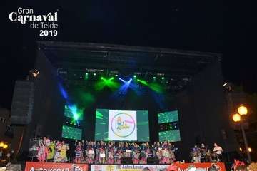 Encuentro de Murgas del Carnaval de Telde (Foto Francisco Javier Santana)